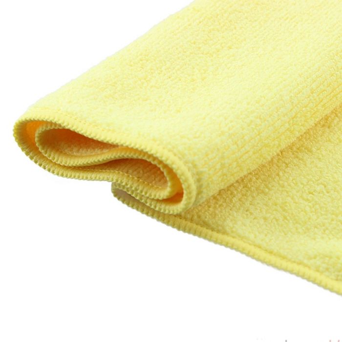 Jeta Microfiber Yellow Полировальные салфетки многоразовые из микрофибровой ткани, 40см. х 40см., цвет: желтый