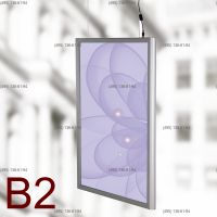 Световая панель Frame LED Framelight Classic (фреймлайт), двусторонняя, формат B2, 500х700 мм