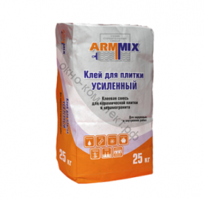 Клей для плитки ARMMIX Усиленный 25кг