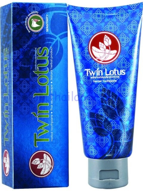 Зубная паста без фтора Twin Lotus Recipe For Aqua Cool 160 гр