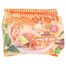 Суп-лапша со вкусом Том Ям с креветками в брикете Mama 6 шт по 55 гр