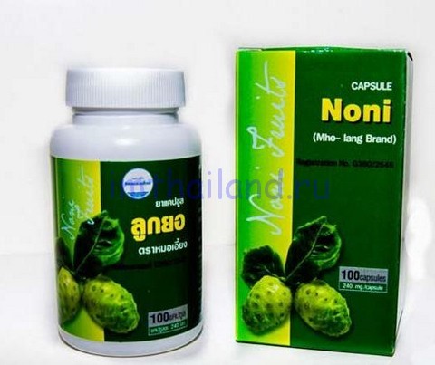 Noni Capsule - сок нони в капсулах 100 шт