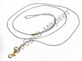 Поводок с карабином  O'Cabot Chic Франция (4 мм 125см)