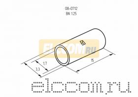 СОЕДИНИТЕЛЬНЫЕ ГИЛЬЗЫ 0.5-1.5мм2 REXANT