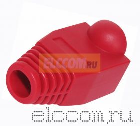 Колпачок RJ-45 красный REXANT