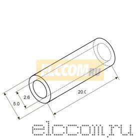 Гильза кабельная ГМЛ 2.5