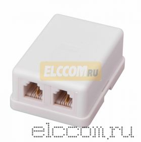 Телефонная розетка - 2 6P-2C PROCONNECT