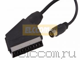 Шнур SCART х DIN 5pin Plug 1.5м REXANT