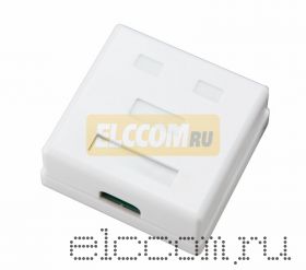 Компьютерная розетка -2*RJ-45 CAT5e