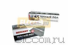 Тёплый пол (нагревательный мат) REXANT Classic RNX -4, 0-600 (площадь 4, 0 м2 (0, 5 х 8, 0 м)), 600 Вт, двухжильный с экраном