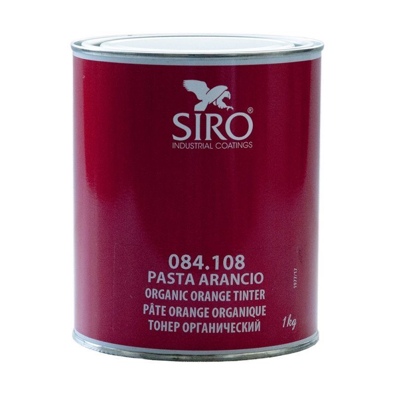 Siro 084.108 Organic Orange Пигментная паста, объем 1кг.