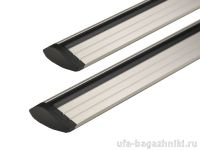 Багажник на крышу Volkswagen Amarok 2010-..., Lux, крыловидные дуги