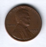 1 цент 1957 года D США