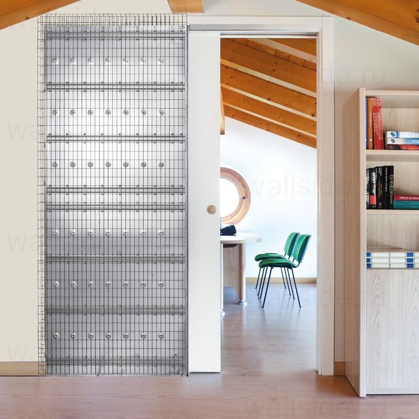 Пенал Eclisse Unico Single для дверей 2100 мм, 108 мм под штукатурку