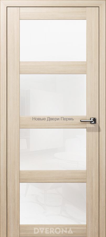 "Кватро" Межкомнатная дверь со стеклом Дверона