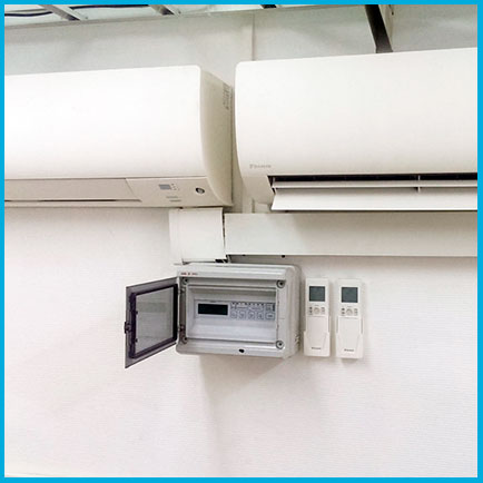 Монтаж согласователя кондиционеров