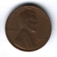 1 цент 1940 года США
