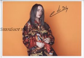 Автограф: Билли Айлиш / Billie Eilish. Редкость