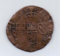 1 лиард 1683 года Брабант Испанские Нидерланды