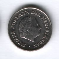 25 центов 1973 года Нидерланды