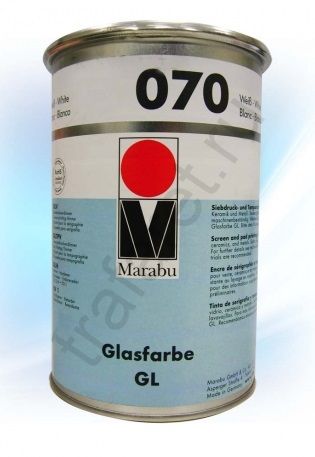 Краска Marabu Glasfarbe GL 070 White 1 л