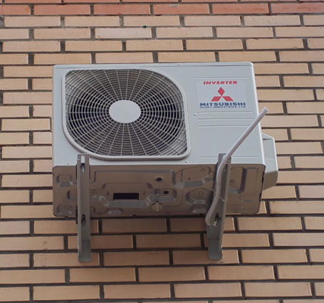 Монтаж внешнего блока кондиционера 5-7 кВт