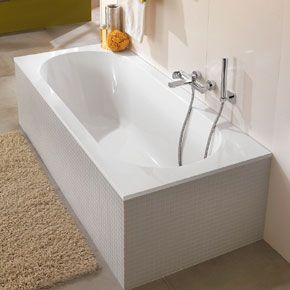 Квариловая ванна Villeroy&Boch Oberon 180x80 UBQ180OBE2V-01 ФОТО