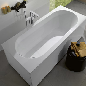 Квариловая ванна Villeroy&Boch Oberon BQ180OBE2V-RW ФОТО