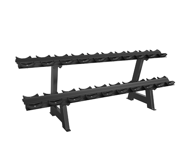 Svensson Industrial E3077 Matte Black Стойка для гантелей (10 пар)