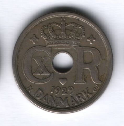 25 эре 1929 года Дания
