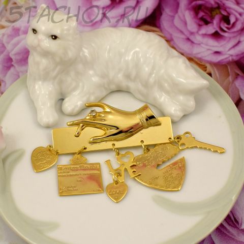 Брошь "Леди" (США)