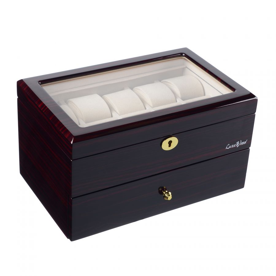 Шкатулка для хранения 16 часов и украшений Luxewood (арт. LW804-16-5)