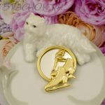 Брошь "Фигуристка" (Danecraft США)