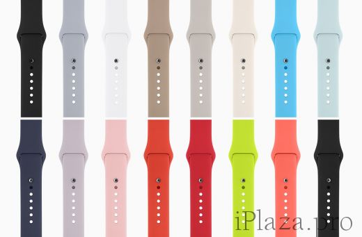 Ремешки силиконовые для Apple Watch 38/40mm 42/44mm