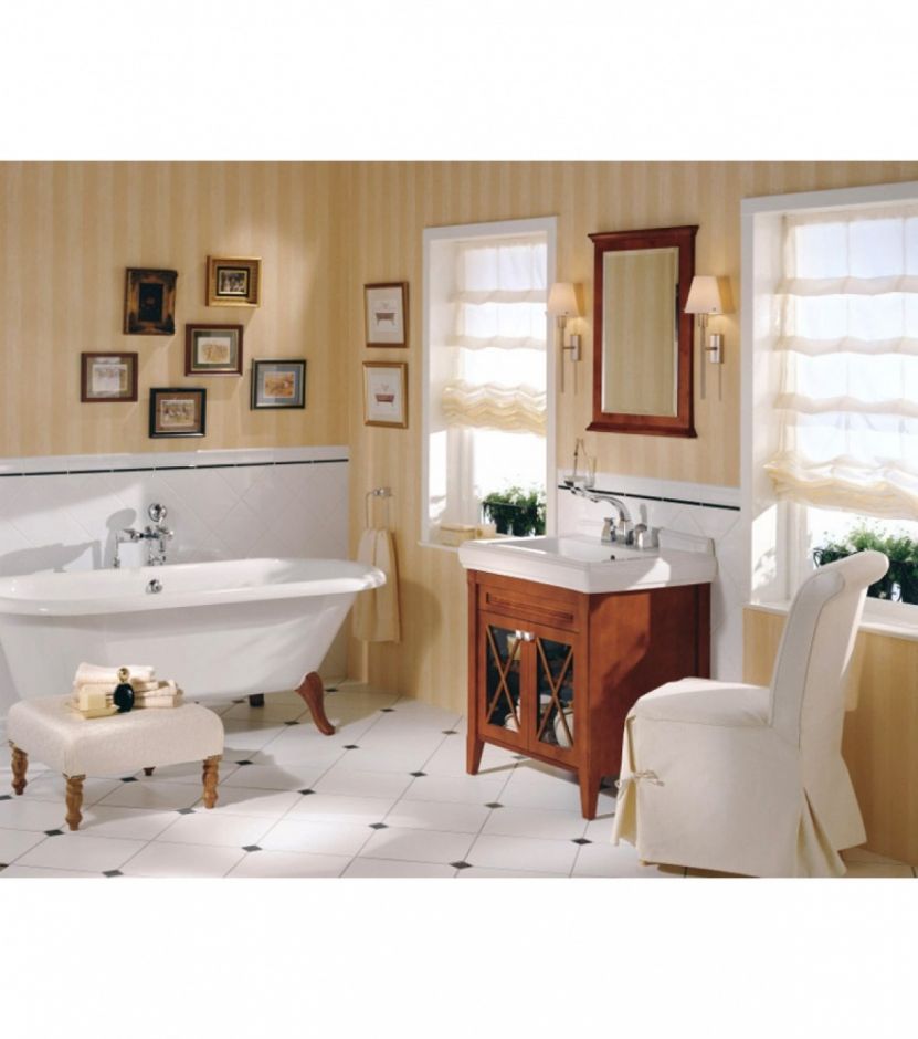 Раковина Villeroy&Boch Hommage 7101 75R1 75x58 ФОТО