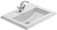 Раковина Villeroy&Boch Hommage накладная 7102 63R1 63x52,5 схема 9