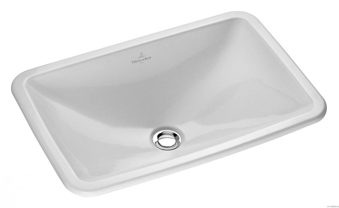 Раковина Villeroy&Boch Loop&Friends 6145 00 R1 60x40,5 схема 1