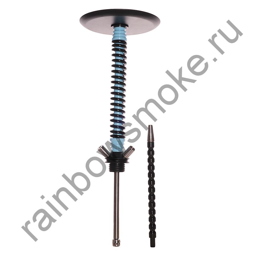 Кальян Mamay Custom v3 Coilovers №12 Голубой с черным