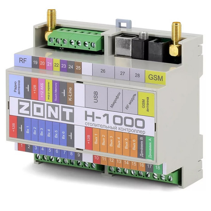 Эван Контроллер отопительный ZONT H-1000