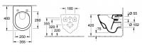 Унитаз Villeroy&Boch Subway 2.0 5606 R001 схема 2