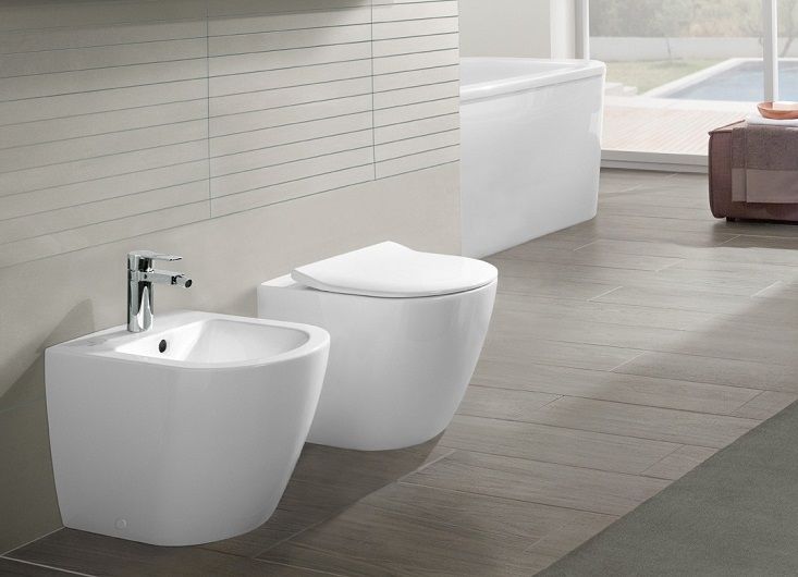 Унитаз Villeroy&Boch Subway 2.0 напольный пристенный 5602 R001 ФОТО