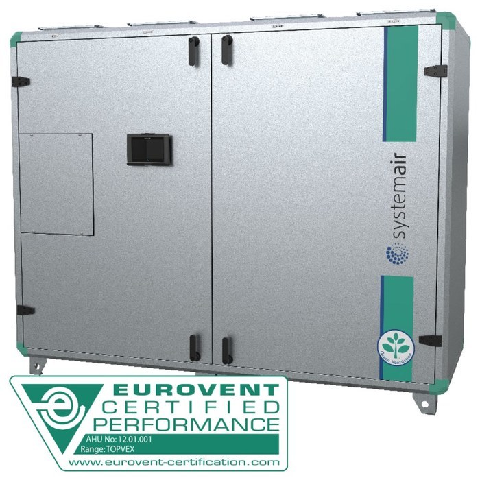 Systemair Topvex TX/C04 HWH-L-CAV-S