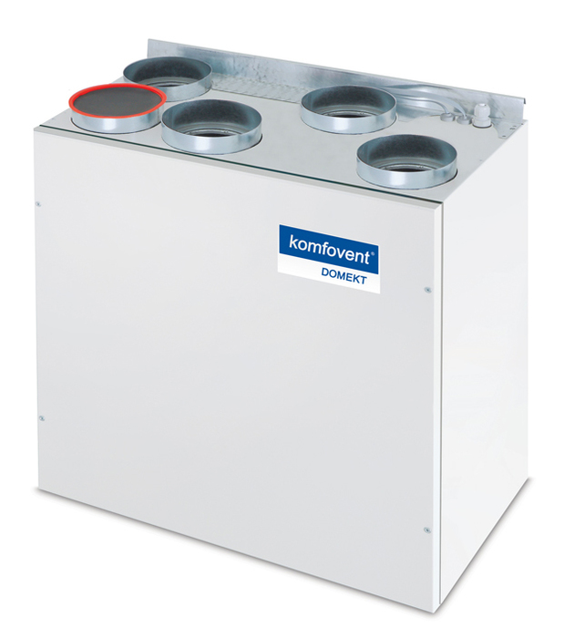 Komfovent Domekt-R-200-V-HE (L/AZ F7/M5 ePM1 55/ePM10 50) Komfovent Domekt-R-200-V-HE (L/AZ F7/M5 ePM1 55/ePM10 50)