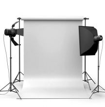 Фотофон Белый винил ширина 2.2м