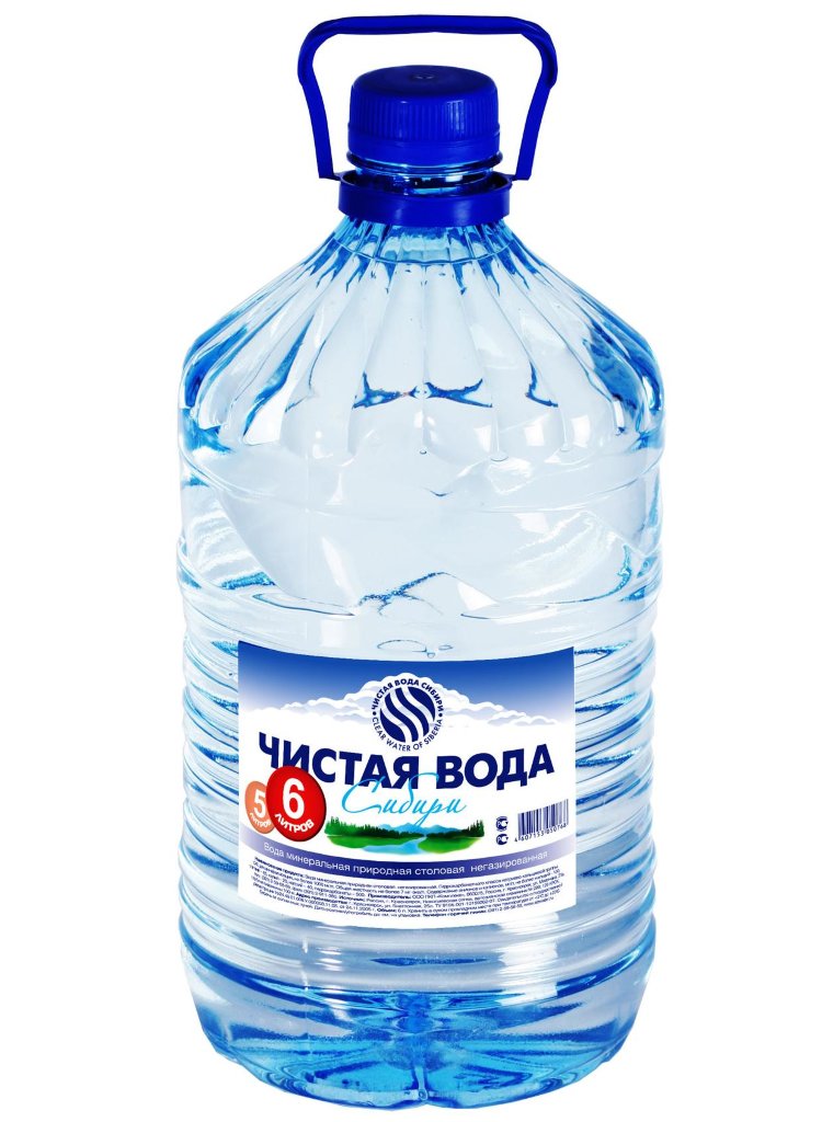 Вода питьевая 6 л