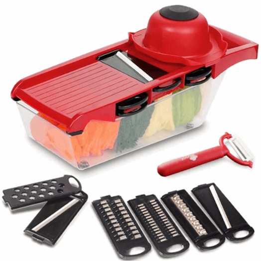 Терка-овощерезка Mandoline Slicer 6 in 1 c контейнером