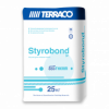 Terraco Styrobond DP Ecotherm Минеральный Клеевой Состав на Цементной Основе для Приклеивания Всех Видов Теплоизоляционных Панелей 25кг