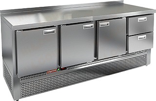Морозильный стол Hicold GNE 1112/BT (3 двери)