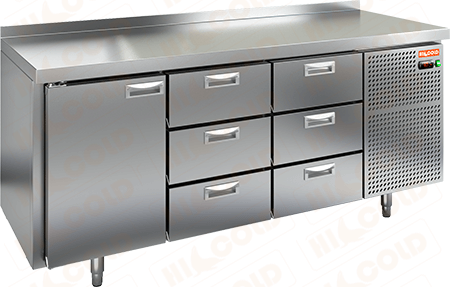Морозильный стол Hicold GN 133/BT