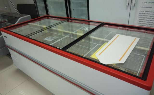 Морозильный ларь-бонета Снеж Bonvini 2100 L (красный)